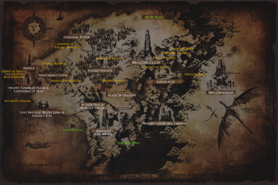 Maps | Dark Souls 2 Wiki