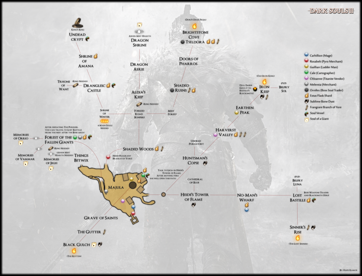 Maps | Dark Souls 2 Wiki