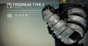 FIREBREAK TYPE 3 | Destiny Wiki