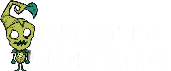 character information dont starve together