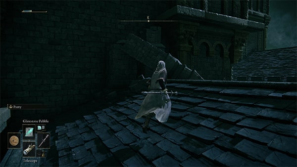 Tejados del castillo con un pilar destruido encuentro stormveil castillo recorrido ubicación elen ring wiki guide