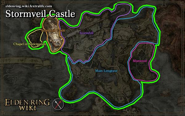 stormveil castle reg mapa elden ring wiki guide 600px