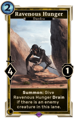 Ravenous Hunger | Elder Scrolls Legends Wiki