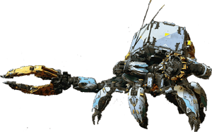 Shell-Walker machine from Horizon Zero Dawn