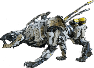 Sawtooth machine from Horizon Zero Dawn