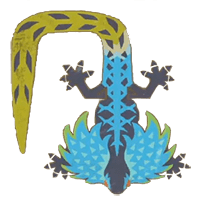 Azure Rufflizard | Monster Hunter Wilds Wiki