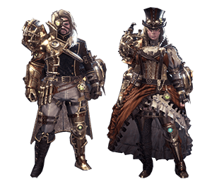 Clockwork Alpha Layered Armor | Monster Hunter World Wiki