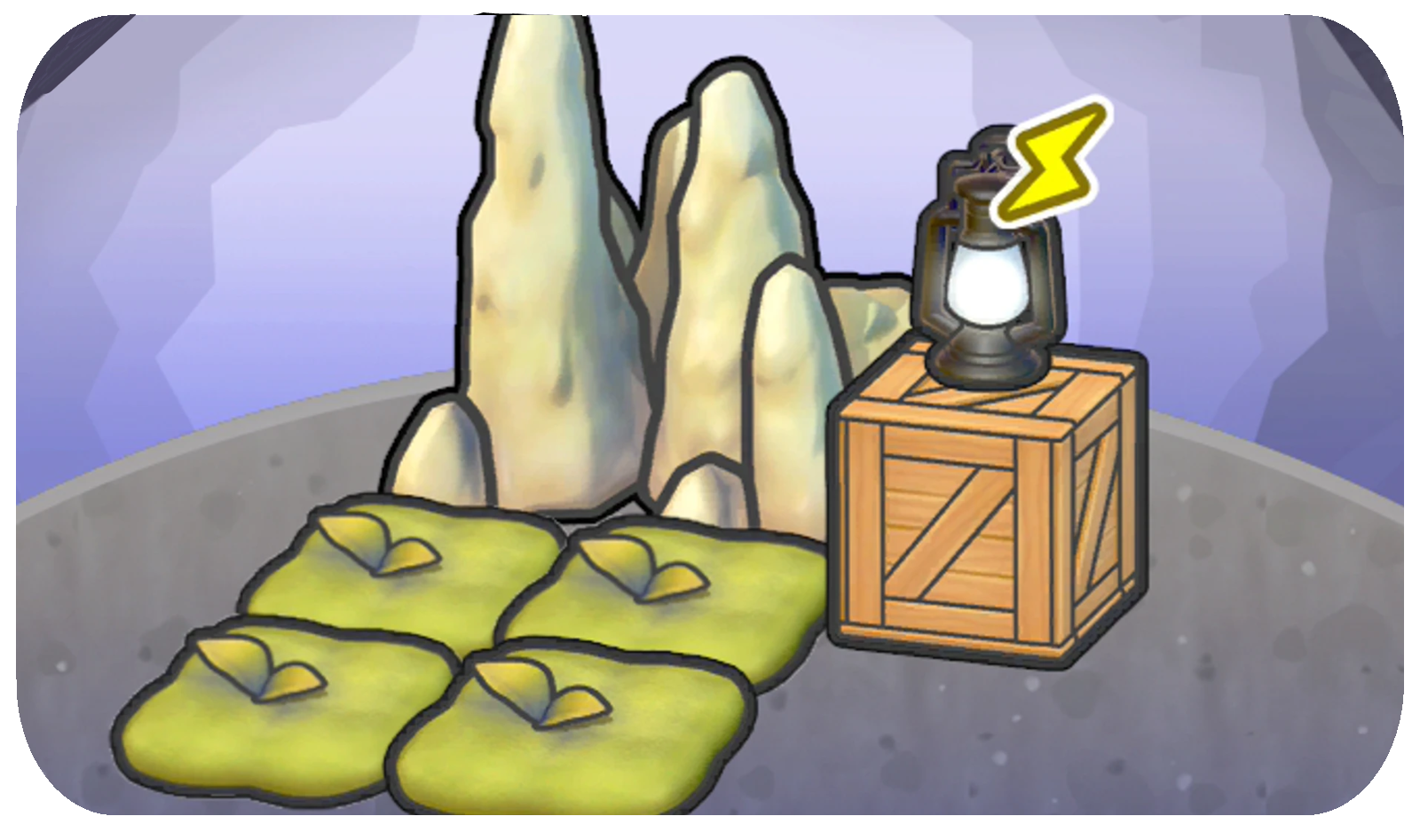 White Rocks Ghost Complex Creepy white rocks | Pokemon Pokopia Wiki