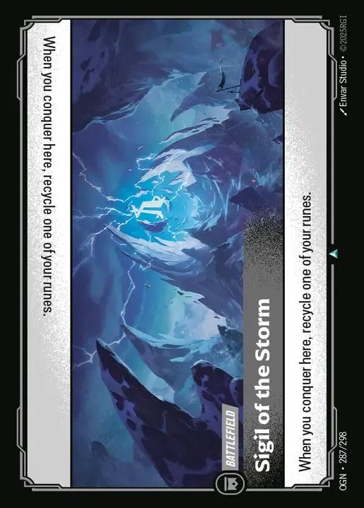 Storm Rift Map Battlefield | Riftbound: League of Legends TCG Wiki