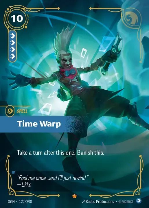 OGN-122 Time Warp | Riftbound: League of Legends TCG Wiki