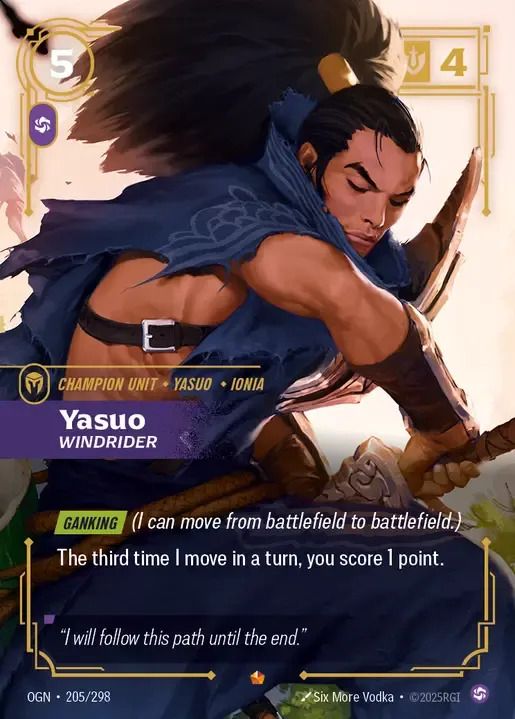 riftbound overnumbered cards yasuo 2026 RIFTBOUND: LEAGUE OF LEGENDS SIGNATURE OVERNUMBER SFD #235 – COLLECTION REALM Origins Last Breath Signature Spell Yasuo Overnumbered