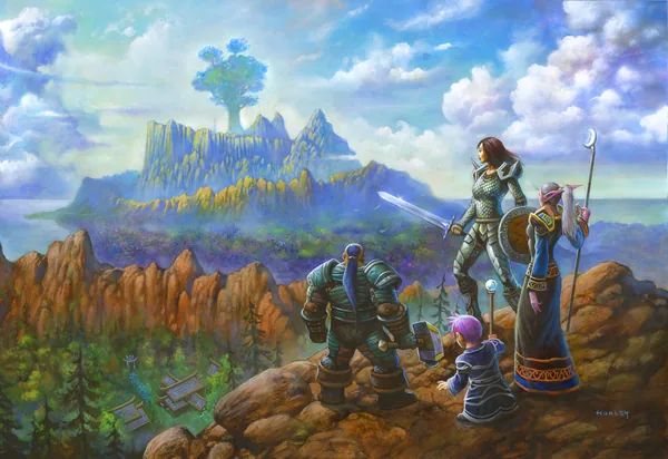 Alliance key art for World of Warcraft: Forever