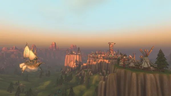 Mulgore in World of Warcraft: Forever