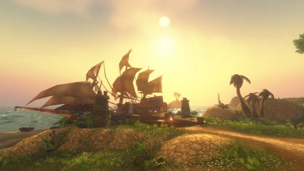 The Darkspear Islands battleground in World of Warcraft: Forever