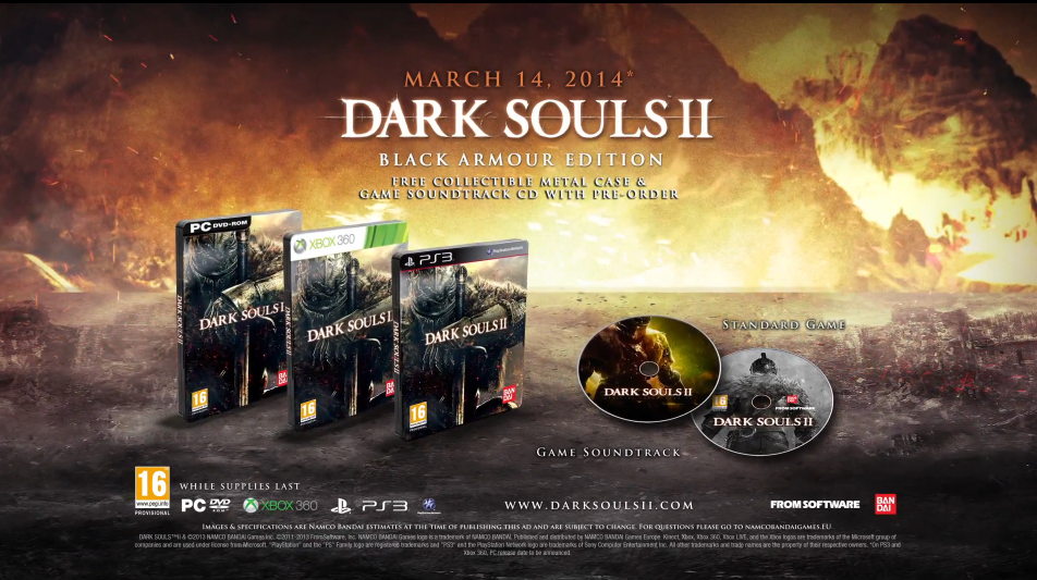Dark Souls 2 Collector's Edition, image size:952x533