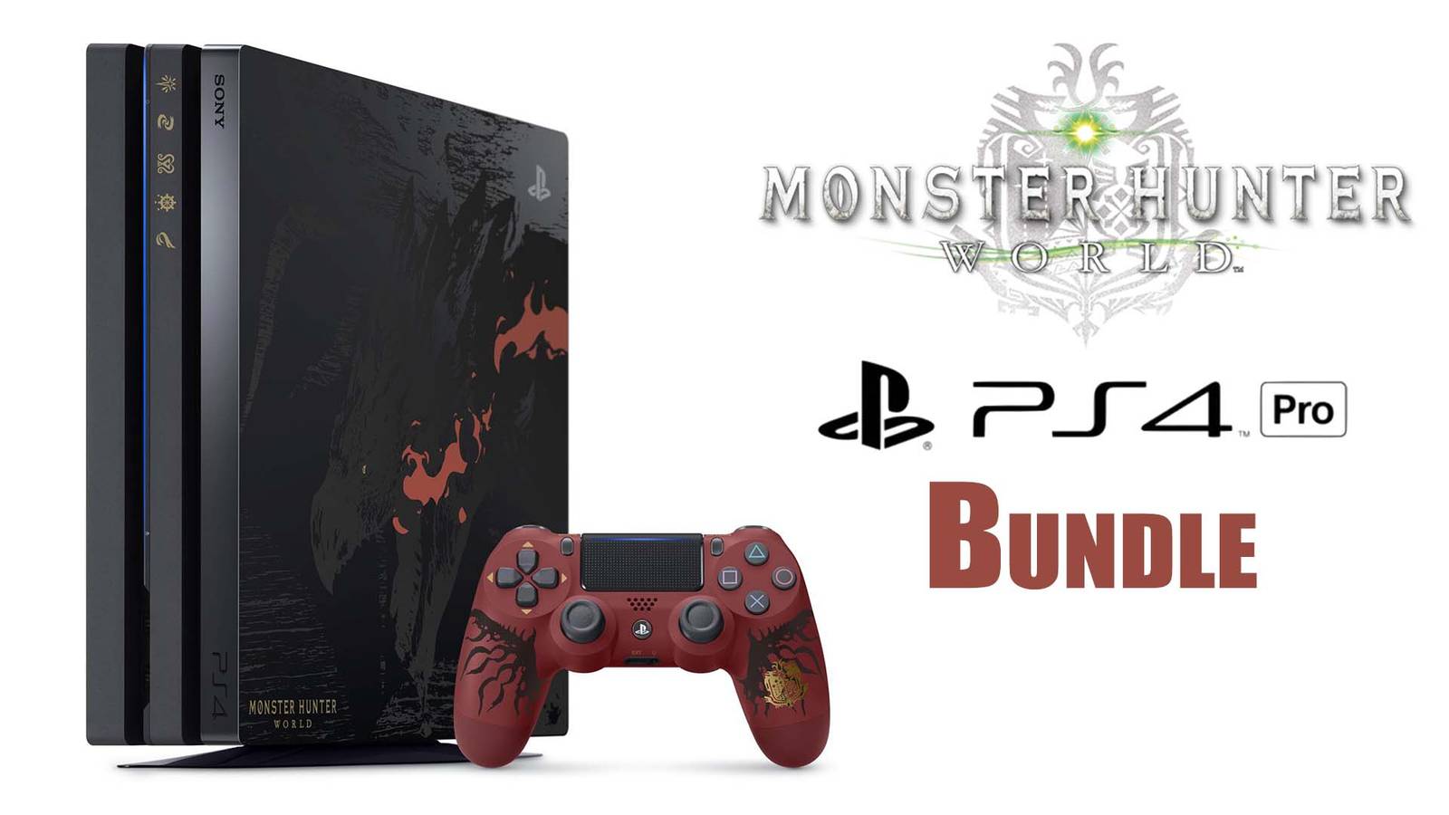 Check Out The Monster Hunter: World PS4 Pro 