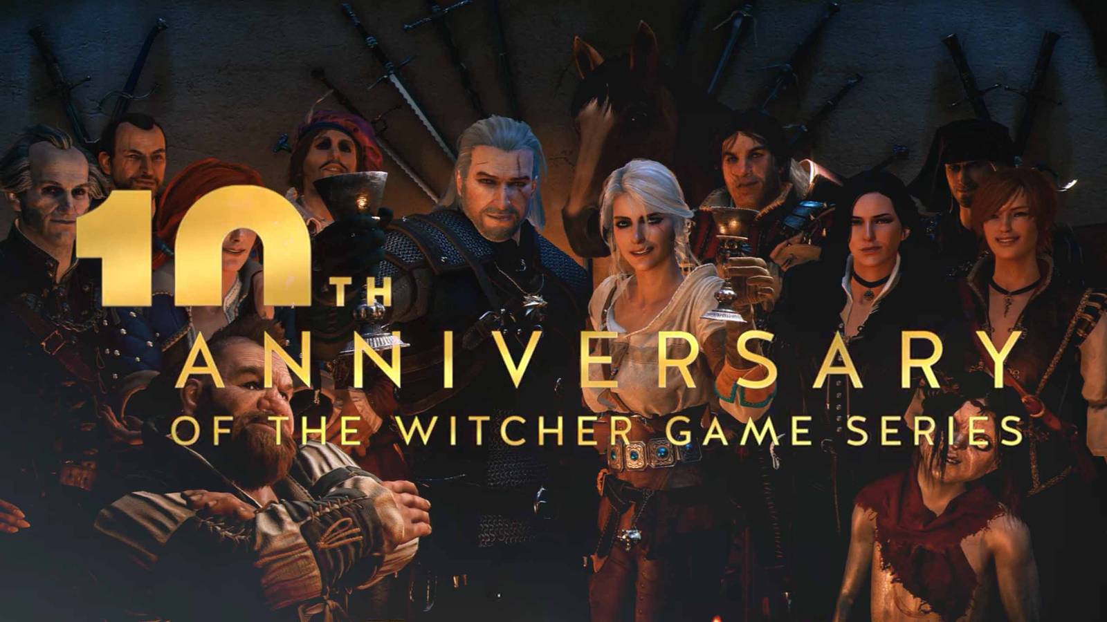 Celebrate with Geralt in The Witcher’s 10th Anniversary