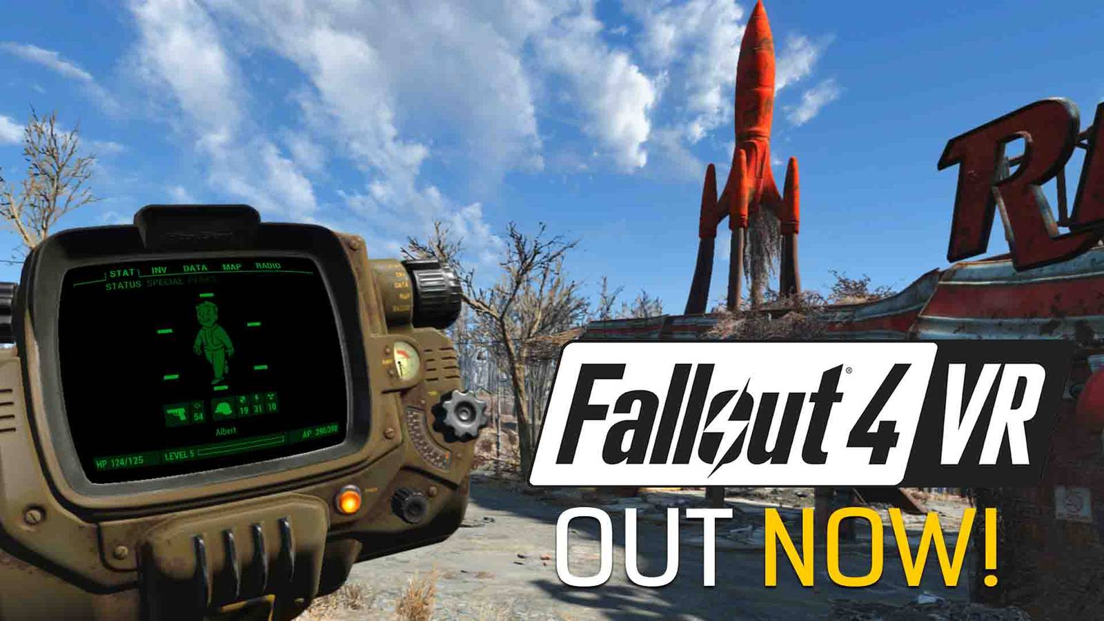 Fallout 4 VR Out Now!