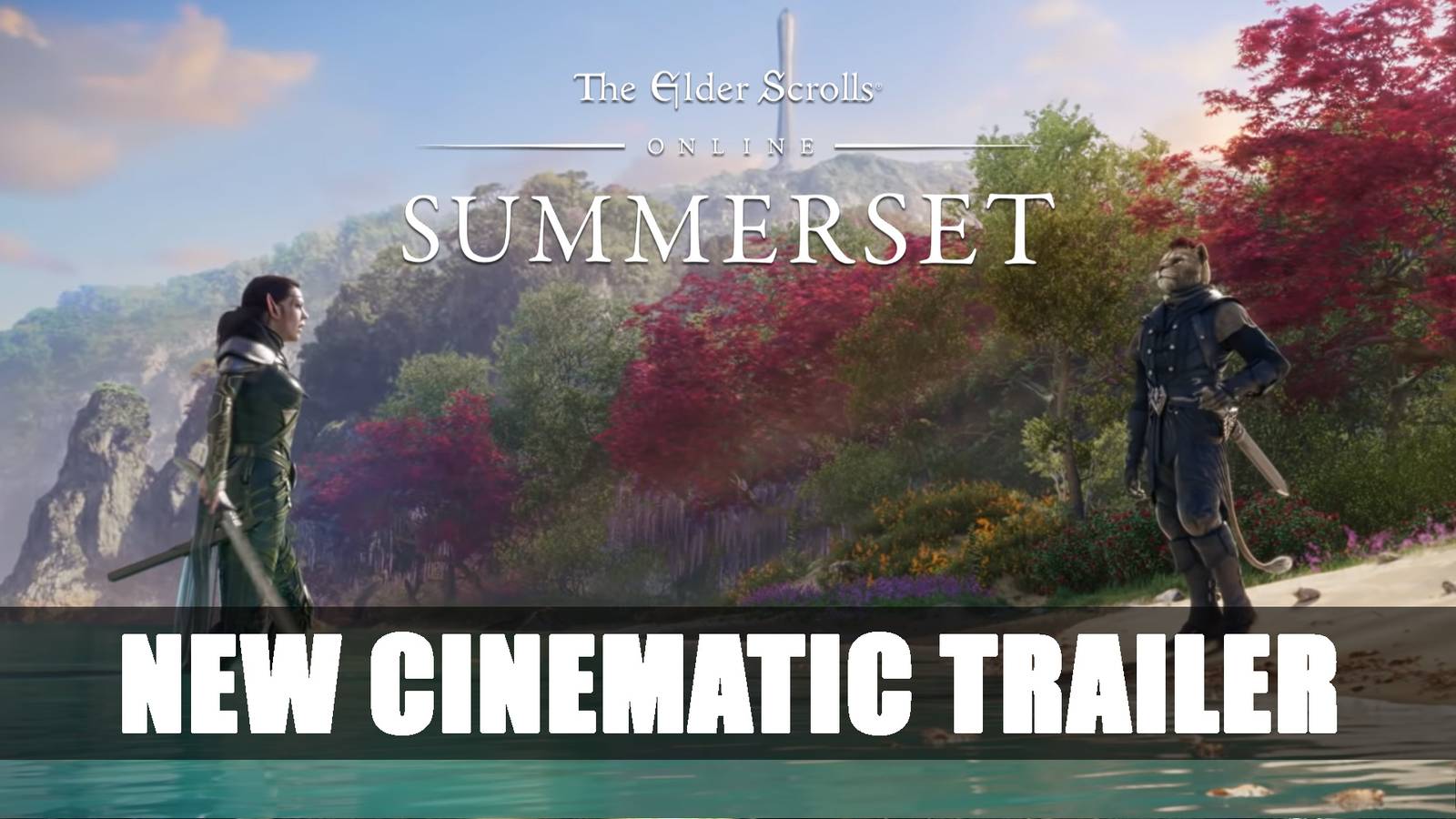The Elder Scrolls Online: Summerset Releases New Cinematic Trailer for ...