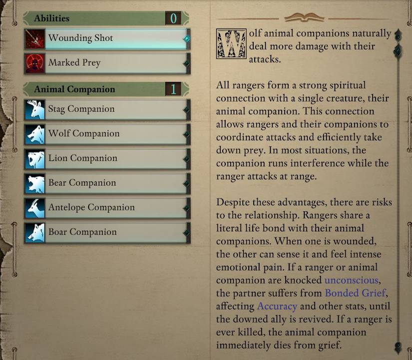 Pillars of Eternity 2 Deadfire Guide: Ranger