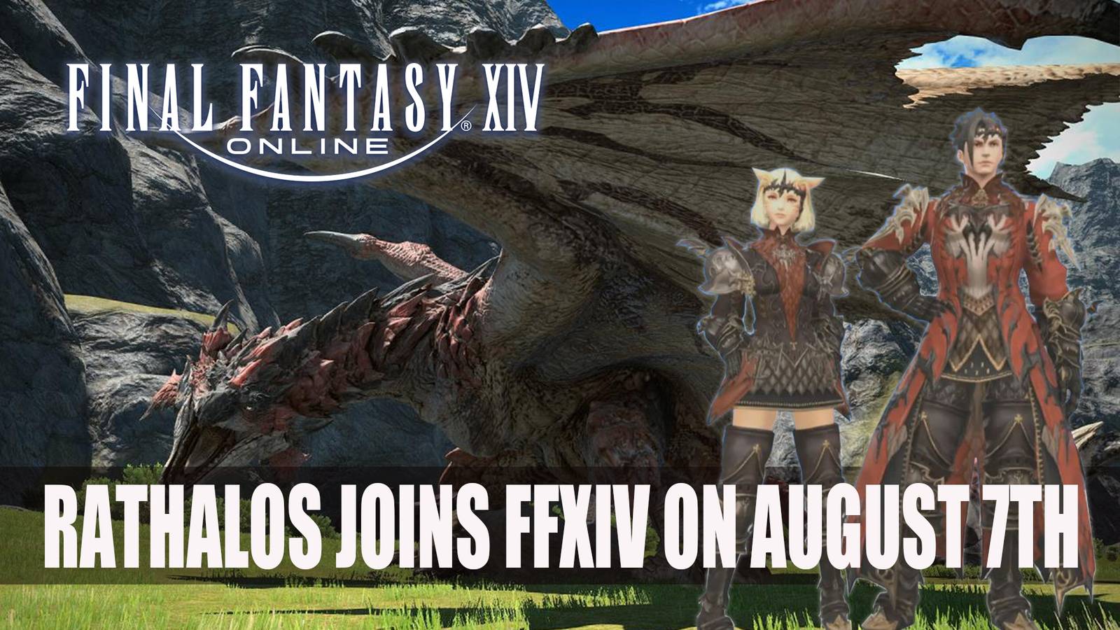 Monster Hunter's Rathalos Joins Final Fantasy 14 on August 7th