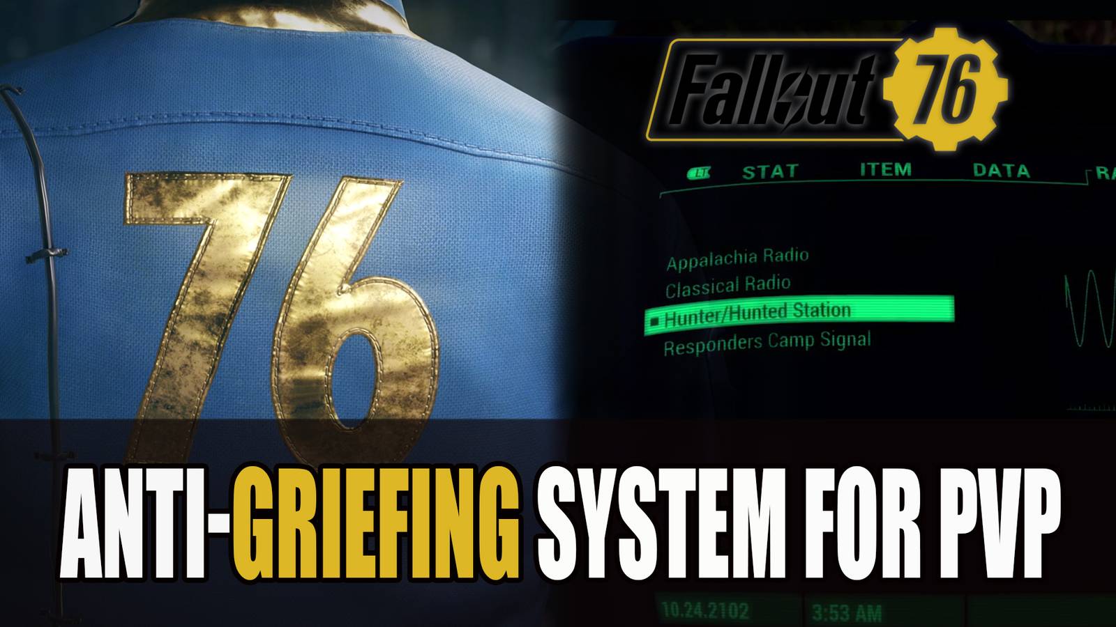 Fallout 76 has Preventative PVP Griefing Measures