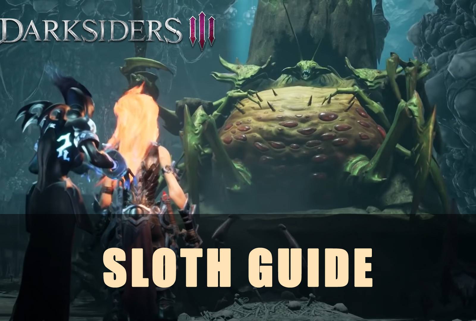 Darksiders 3: Sloth Boss Guide (Apocalyptic), image size:1600x1080