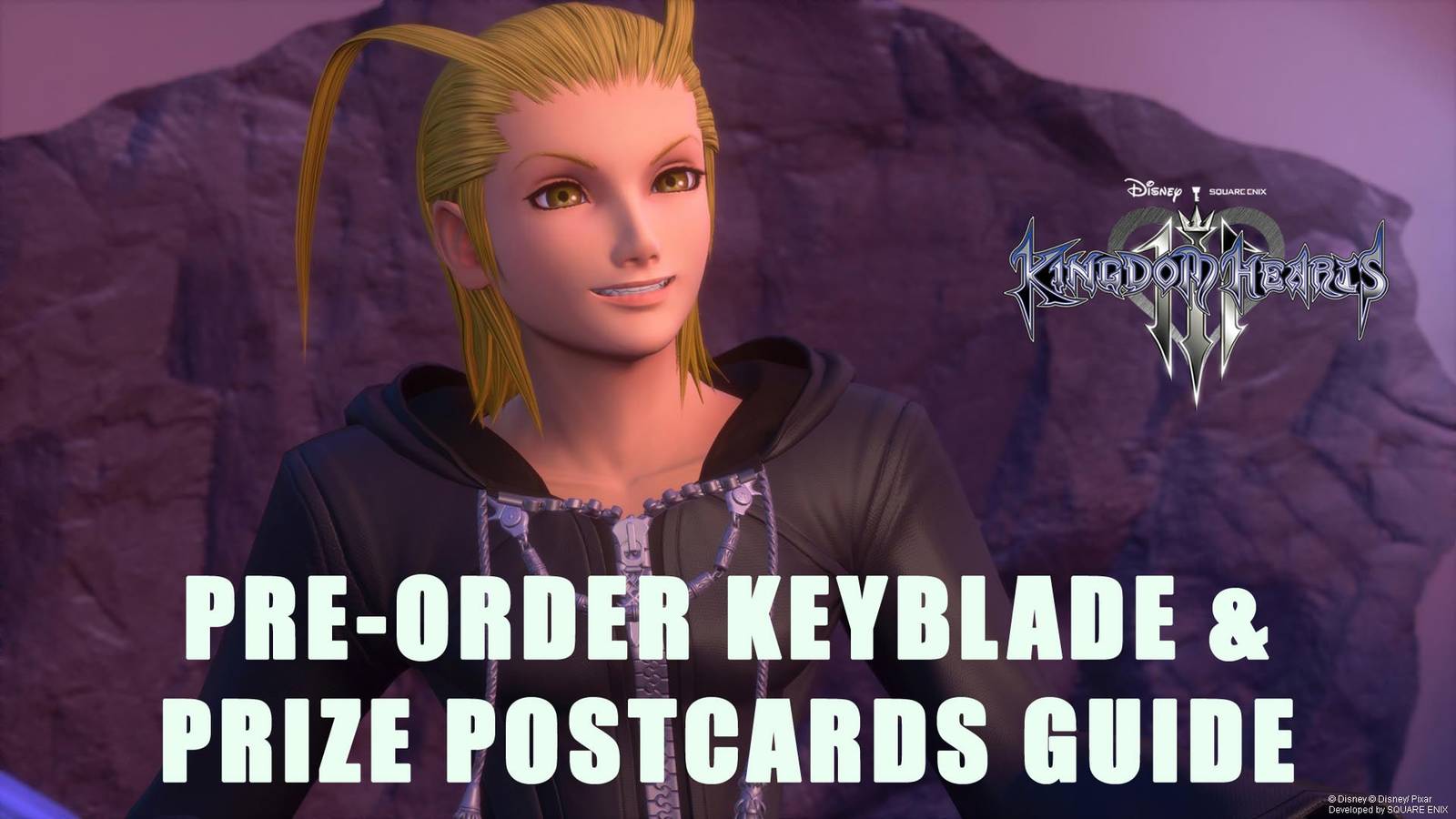 Kingdom Hearts 3: Obtaining Pre-Order Keyblade & Prize Postcards Guide