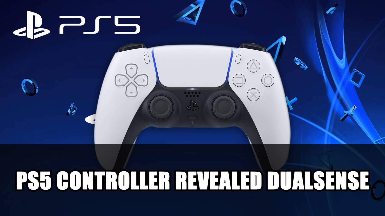 PS5 Controller Revealed Called DualSense