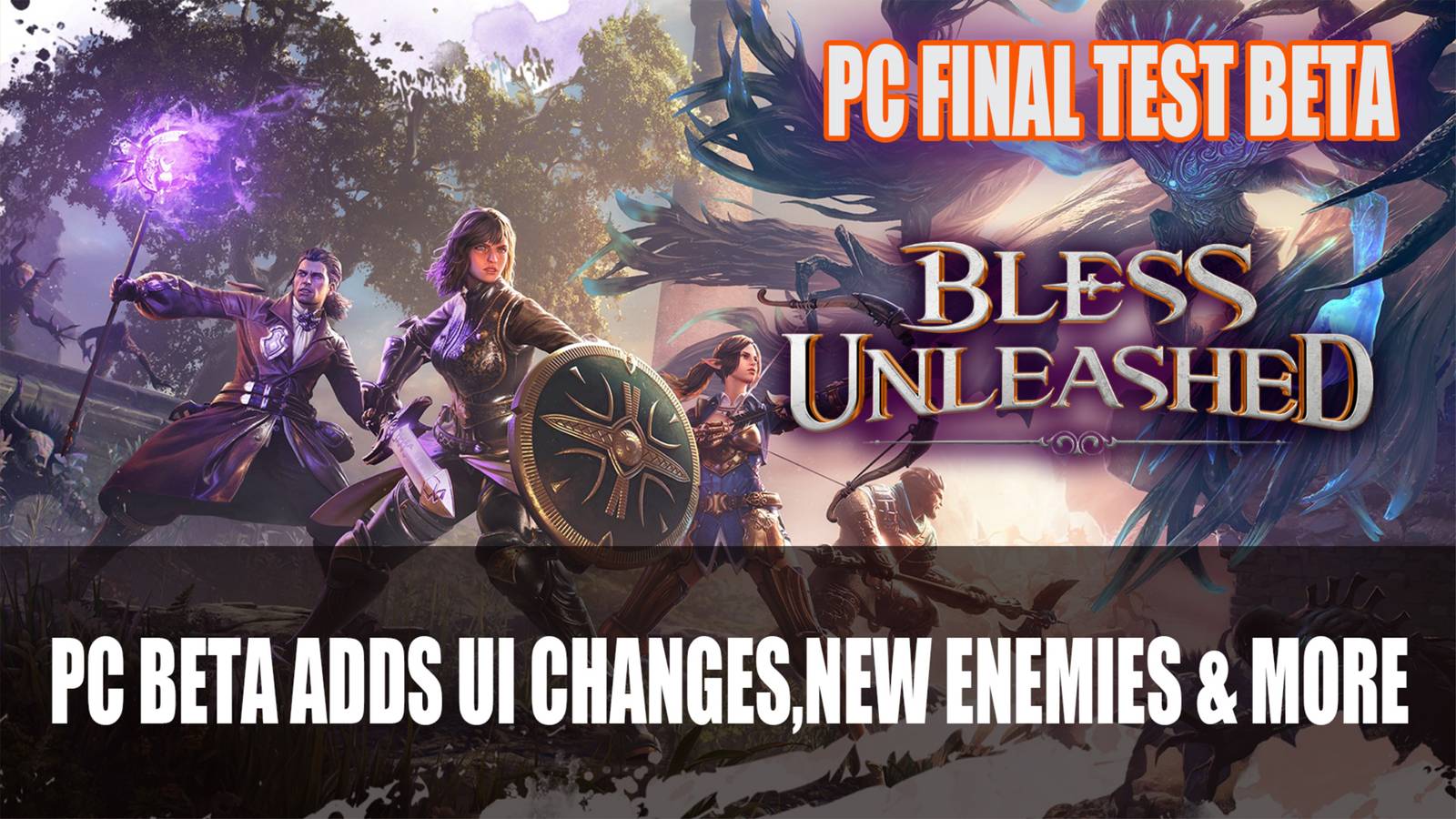 Bless Unleashed PC Beta Releases Next Week With a Number of Changes
