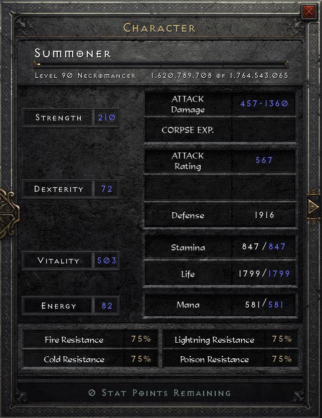 Necromancer Build Guide Diablo 2 Resurrected | Summoner Necro