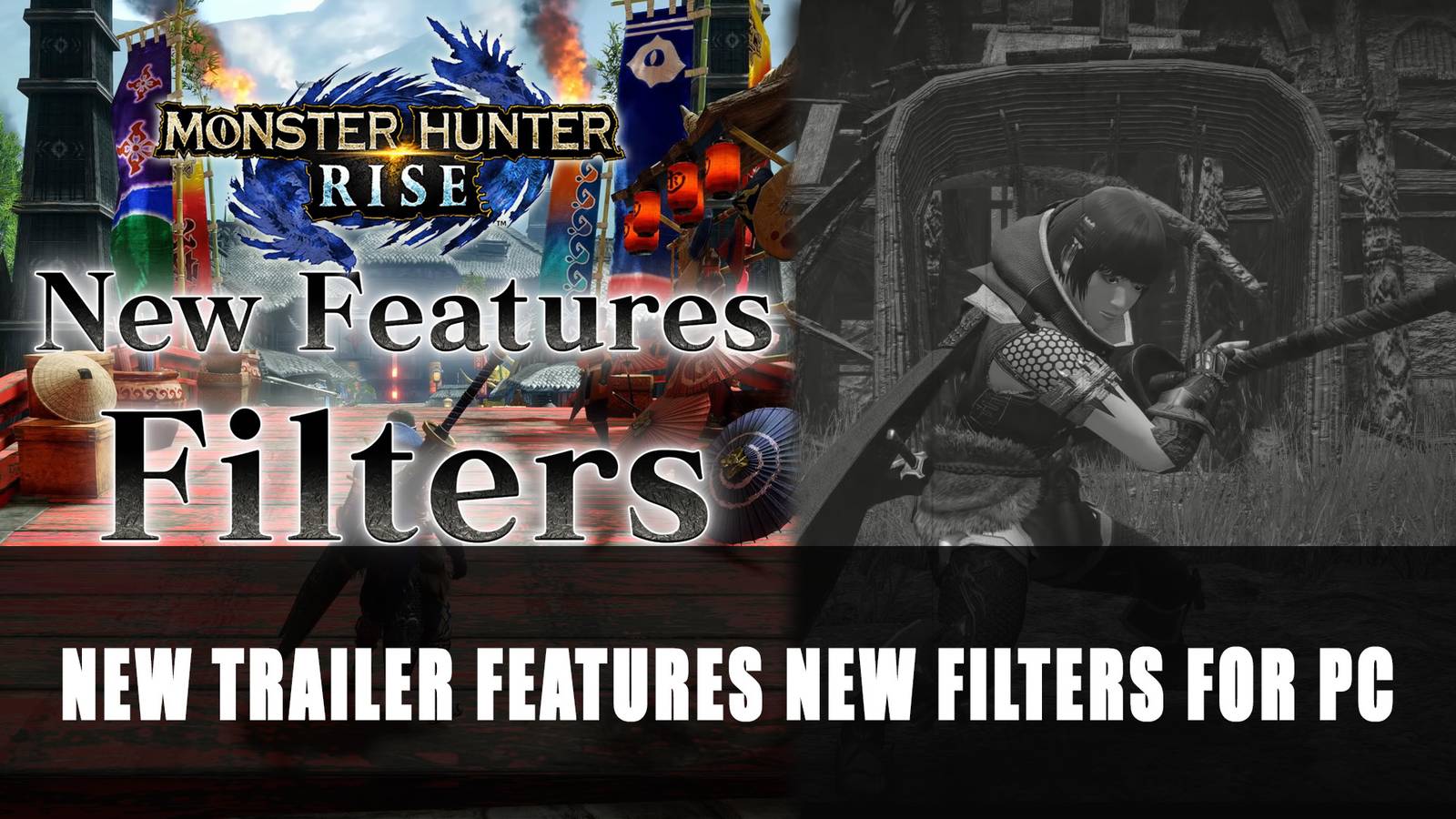 Mh Rise Loading Screen Monster Hunter Rise PC Launch Trailer and Screenshots Features New Filters