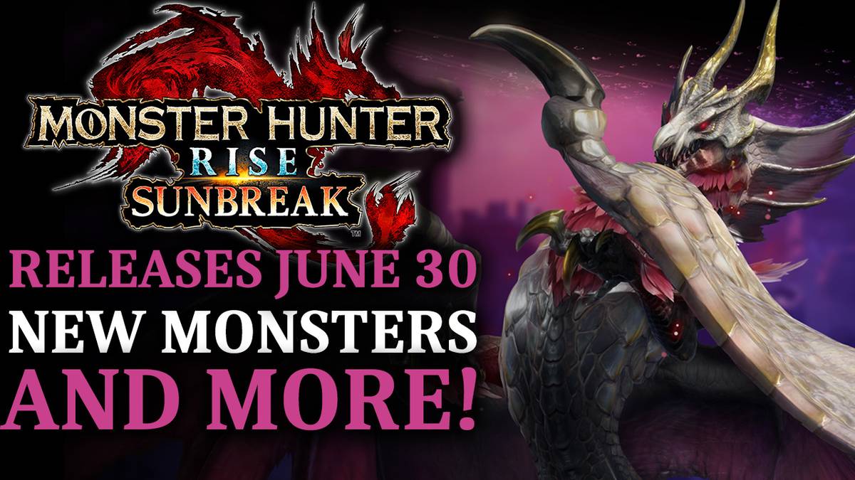 Monster Hunter Rise: Sunbreak Expansion Releases on June 30, 2022;  Introduces New Monsters, Characters and Areas