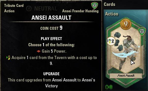 ESO Tales Of Tribute Best Cards Guide