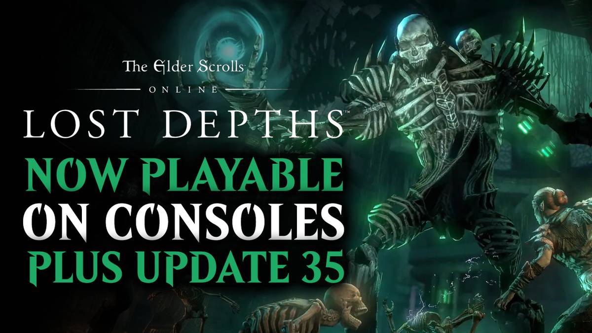 Elder Scrolls Online Releases Lost Depths DLC on Consoles Along with ...