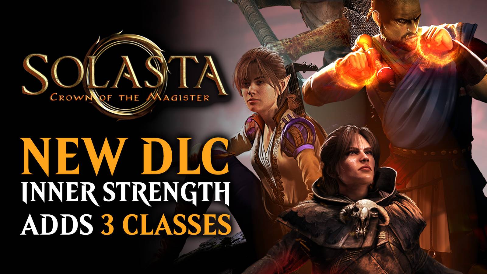 Solasta Crown of the Magister 3rd DLC “Inner Strength” Announced