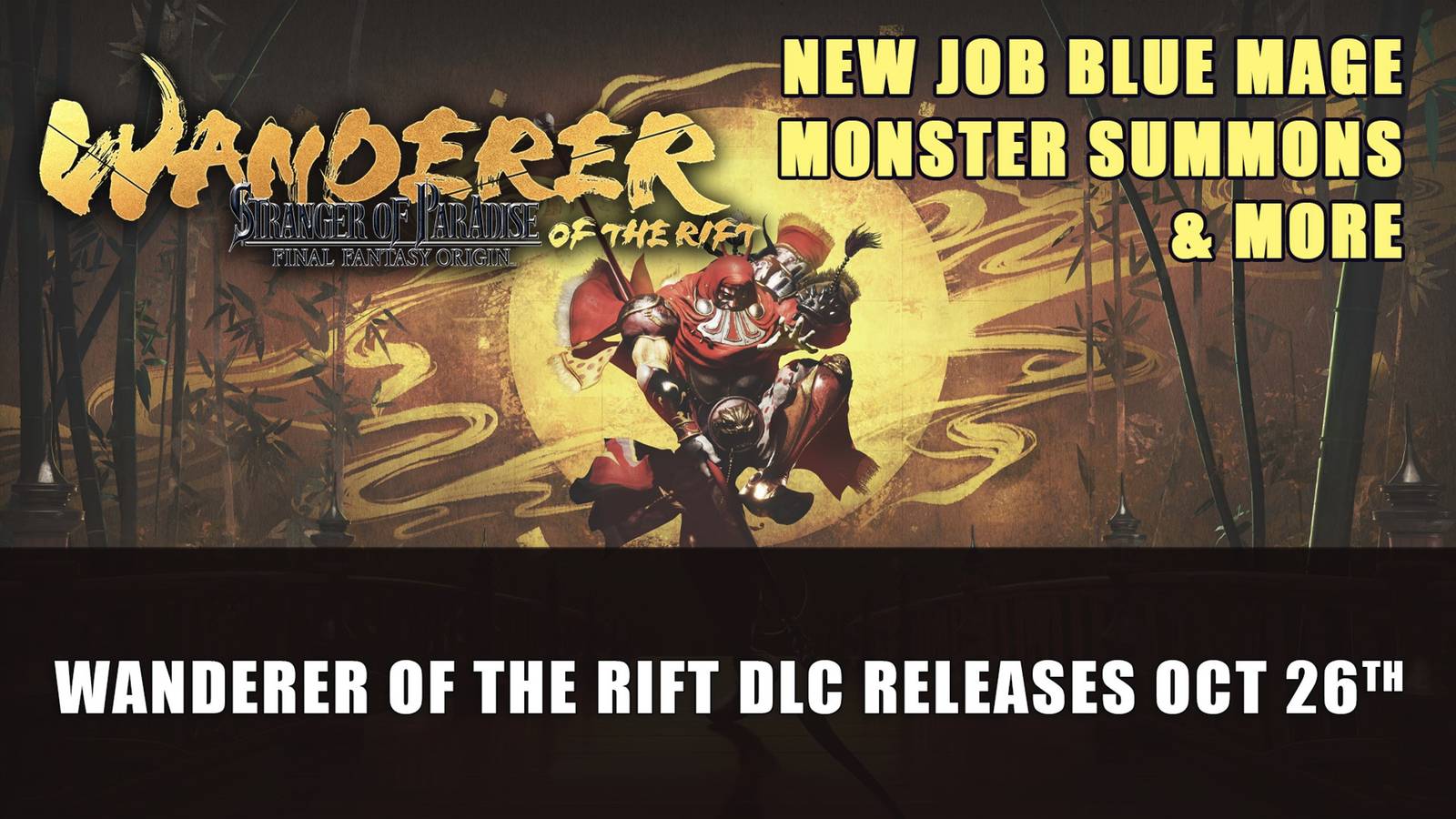 Stranger of Paradise: Final Fantasy Origin Gets DLC Wanderer of the ...