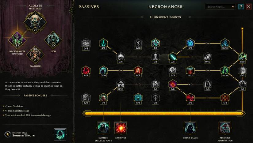 Last Epoch Necromancer Build Guide - Flame Wraith