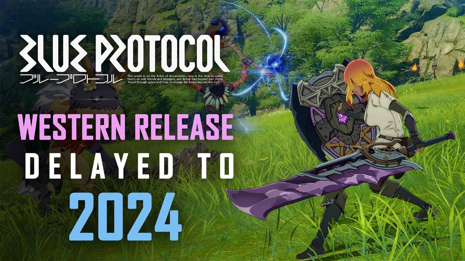 Blue Protocol Release Delayed to 2024 in the West