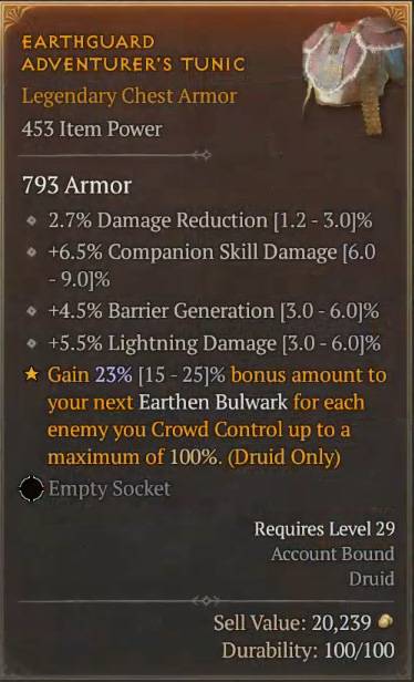 Diablo 4 Druid Build – Nature's Fury