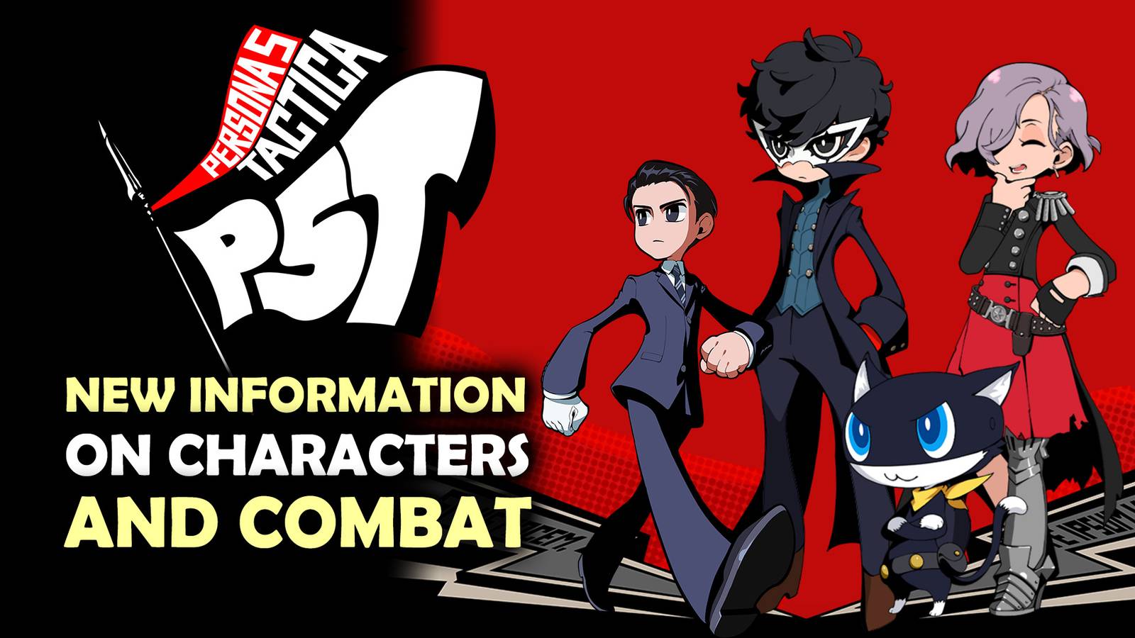Persona 5 Tactica Gets More Info on Combat and New Characters
