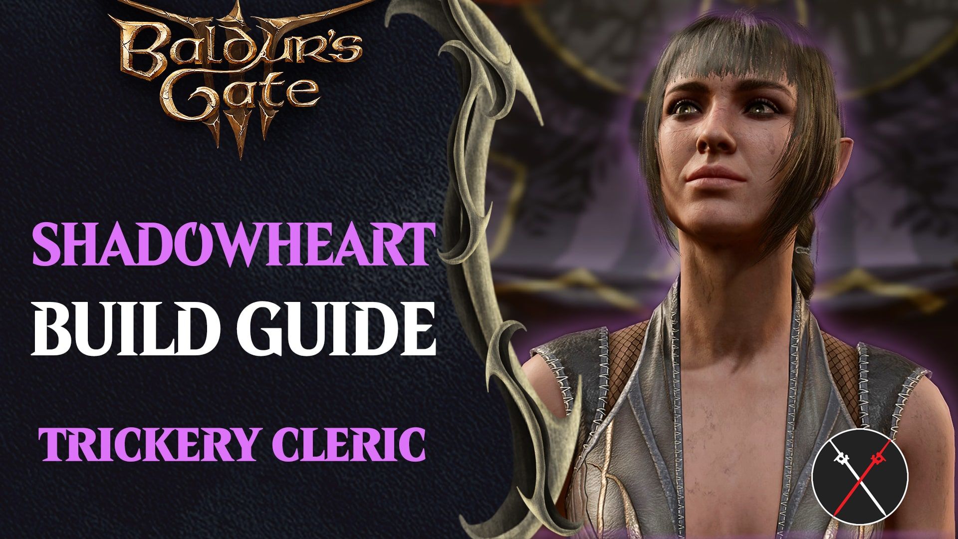 bg3 shadowheart build guide trickery cleric baldurs gate 3 min