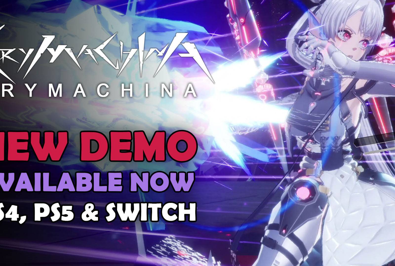 Jeu Cry Machina - Version Nintendo Switch PAL - Comme Neuf, édition NIS America