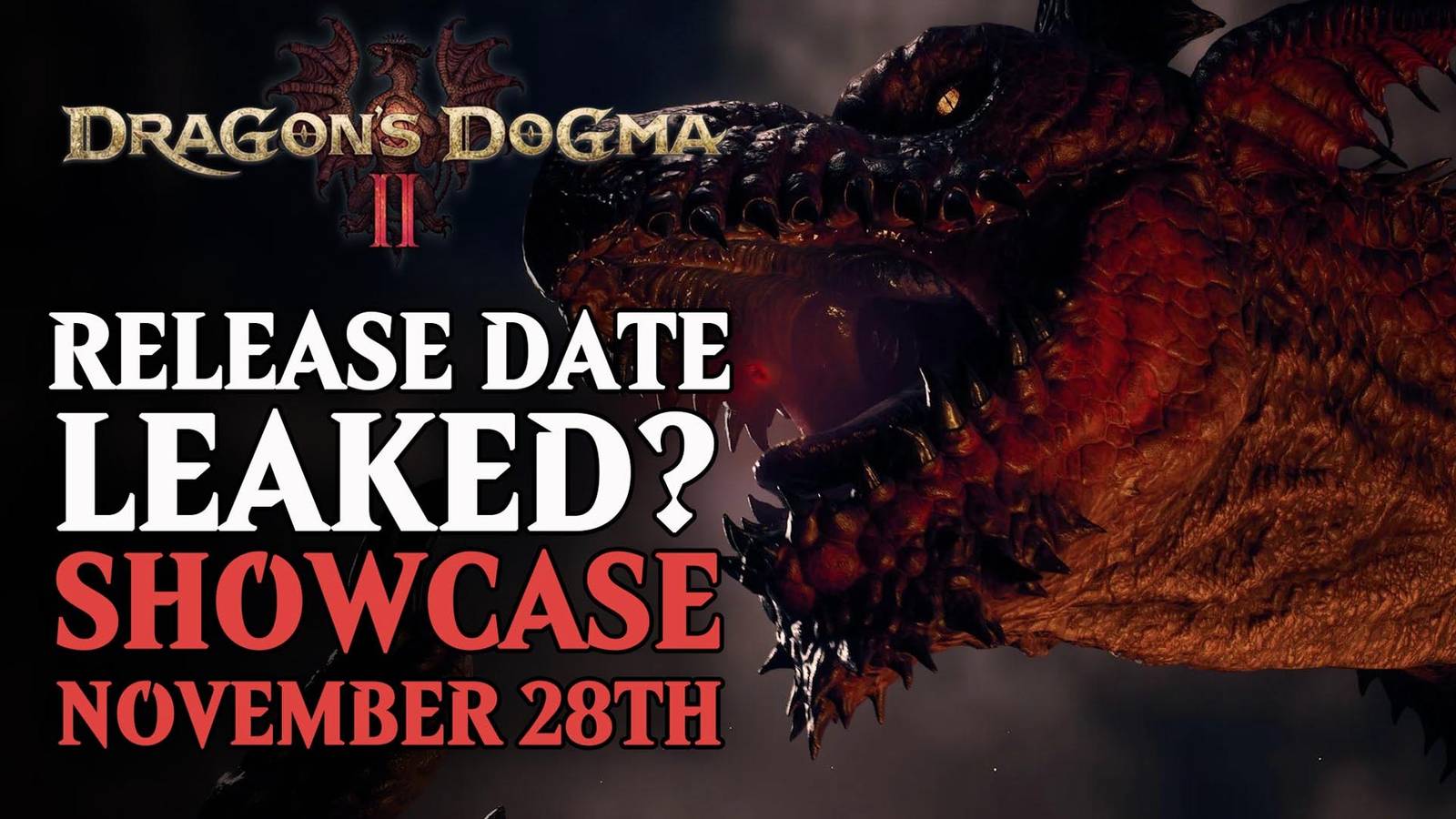Leak: Dragon's Dogma 2 Release Date?; Capcom Announces 15 Minute ...