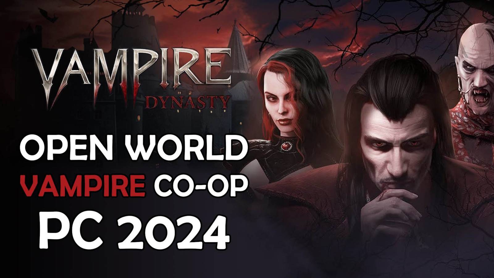 Vampire Dynasty is Coming to PC with Co-op, Castle Building and ...