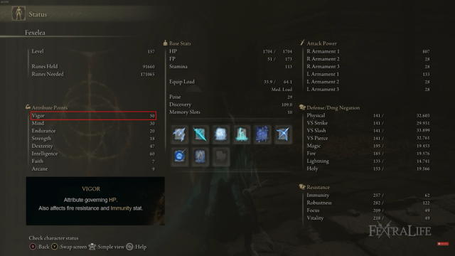Elden Ring Intelligence Samurai Build Guide - Soul Samurai