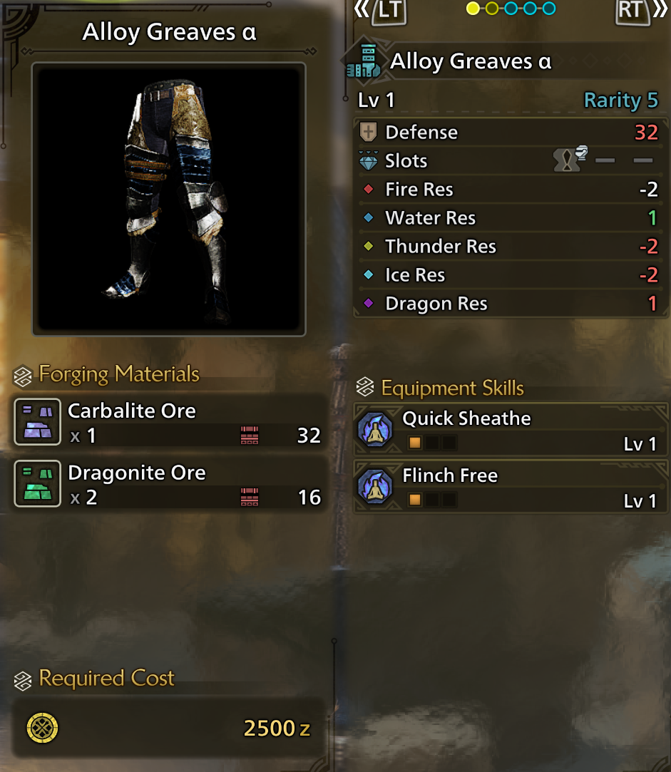 Monster Hunter Wilds Long Sword Build (High Rank)