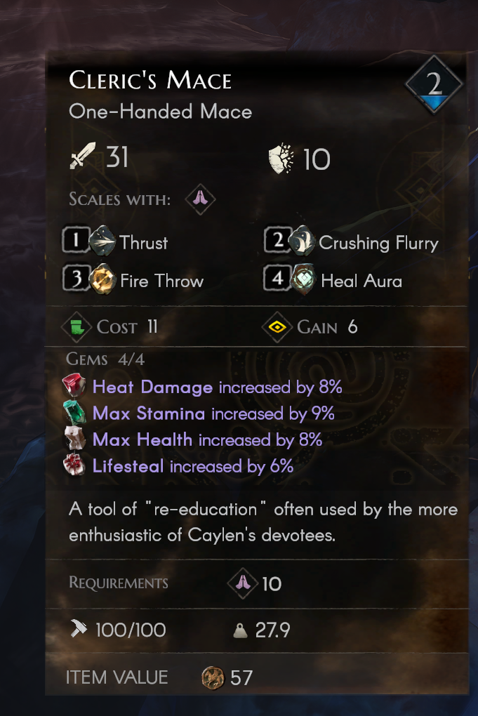 Cleric Runes No Rest For the Wicked Cleric Build