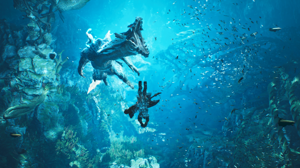 Monster Hunter Wilds Teases Water Combat with Lagiacrus