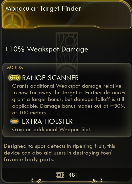 The Outer Worlds 2: Sniper Build